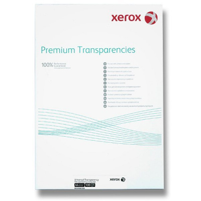 Xerox 003R98202, 100µm, A4, 100 бр., прозрачен, лазер,  фолио