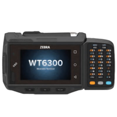 Zebra WT6300 WT63B0-KX0QNERW, data terminal, USB, BT, Wi-Fi, alpha, ext. bat., Android