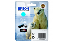 Epson T26324012, T263240, 26XL циан (cyan) оригинална касета