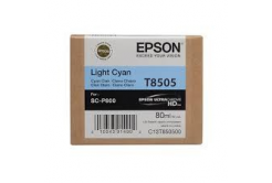 Epson T8505 светло циан (light cyan) оригинална касета