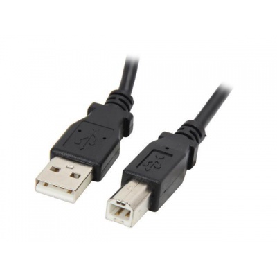 USB кабел A-B черно