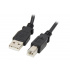 USB кабел A-B черно
