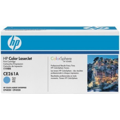 HP 648A CE261A лазурен (cyan) оригинален тонер