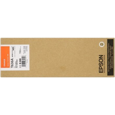 Epson T636A00 портокал (orange) оригинална касета