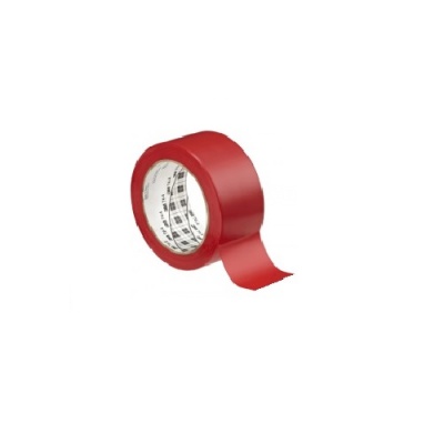 3M 764i PVC лепилна лента, 50 мм x 33 м, червена