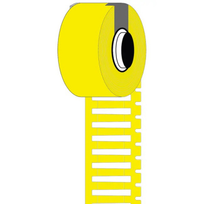 Brady BM-16x4.4-7696-YL / 312132, Bulk Rigid DuraSleeve Вложки, 16.00 mm x 4.40 mm
