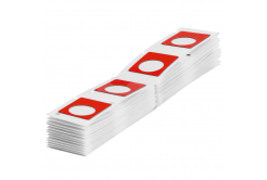 Brady M7-5-7593-RD / 312017, BMP71 Етикети за етикетен принтер, 30.00 mm x 40.00 mm