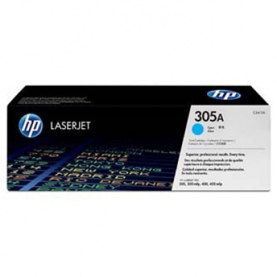 HP 305A CE411A лазурен (cyan) оригинален тонер