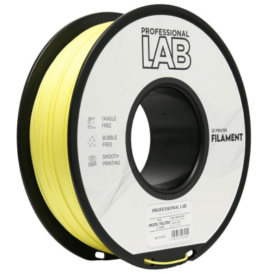 Professional Lab FG-P170-E1, 3D филамент, PLA, 1,75mm, 1000g, Жълт (Pastel yellow)