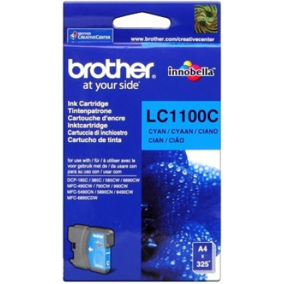 Brother LC-1100C циан (cyan) оригинална касета