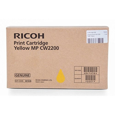 Ricoh 841638 жълт (yellow) оригинална касета
