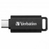 Verbatim 49458 USB флаш устройство, USB-C, 64GB, Store 'n' Go USB-C, черен