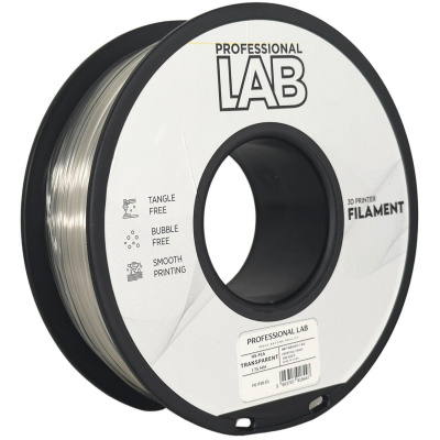 Professional Lab FG-P20-E1, 3D филамент, HS-PLA, 1,75mm, 1000g, Прозрачен (Transparent)