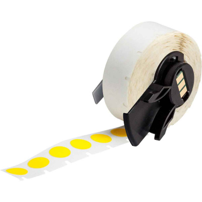 Brady M6-83-499-YL / 173909, Пластмасови етикети за дрехи,  x , 12.70 mm, 