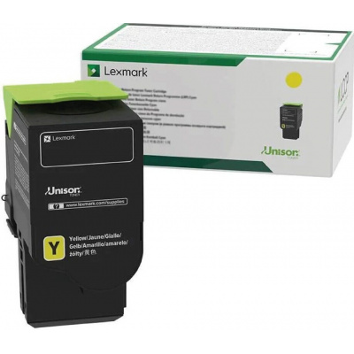 Lexmark 75M20Y0 жълт (yellow) оригинален тонер