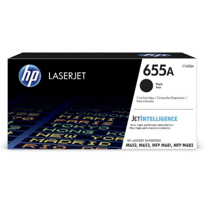 HP 655A CF450A черен (black) оригинален тонер