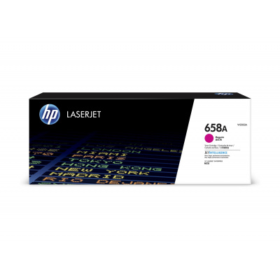 HP 658A W2003A магента (magenta) оригинален тонер