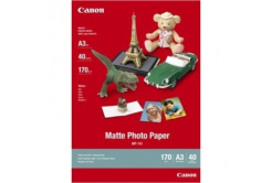 Canon Matte Photo Paper MP-101 7981A008, 170 г/м2, A3, 40 бр., мат, мастиленоструен, бял, фотографска хартия