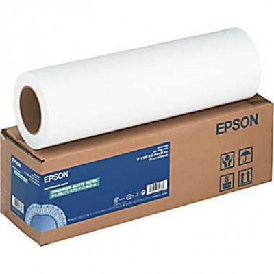 Epson Proofing Paper White Semimatte C13S042004, 256 g/m2, 24", 610mmx30.5m, полумат, бял хартиена ролка