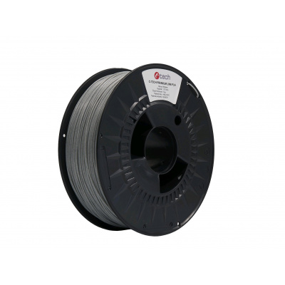 C-Tech 3DF-P-PLA1.75-MRB 3D филамент, PREMIUM LINE, PLA, 1,75mm, 1000g, Мрамор (Grey marble)