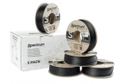 Spectrum 80757 3D филамент, 5PACK PLA Carbon Set, 1,75mm, 5x250g