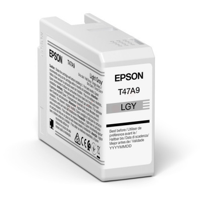 Epson T47A9 C13T47A900 светло сиво (light gray) оригинална касета