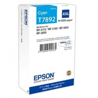 Epson T789240 циан (cyan) оригинална касета