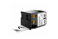 Dymo XTL 1868755, 54mm x7m, черен печат/бял фон, оригинална лента