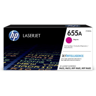 HP 655A CF453A магента (magenta) оригинален тонер