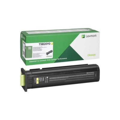 Lexmark 73B20Y0 жълт (yellow) оригинален тонер