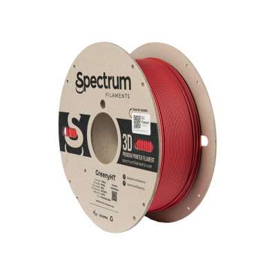 Spectrum 80702 3D филамент, greenyHT, 1,75mm, 1000g, Червен (Strawberry red)