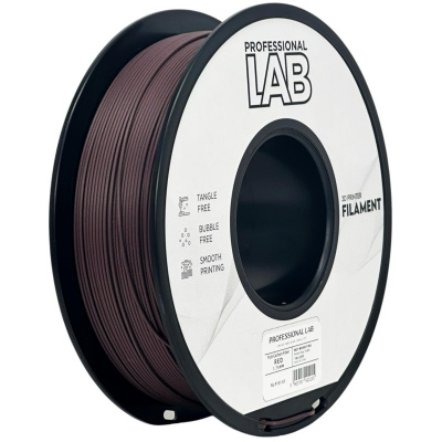 Professional Lab FG-P131-E1, 3D филамент, PLA Carbon Fiber, 1,75mm, 1000g, Червен (Red)