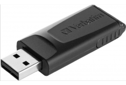 VERBATIM Flash Disk 128GB Store 'n' Go Slider, черен
