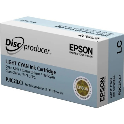 Epson PJIC7(LC) C13S020689 светло циан (light cyan) оригинална касета