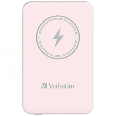 Verbatim 32243 power bank с безжично зареждане, 5V, 5 000mAh, роза