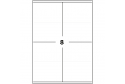 Самозалепващи етикети 96 x 63,5 mm, 8 етикети A4, 100 листа