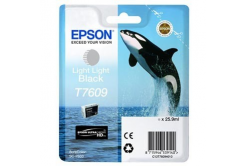 Epson T7609 T76094010 светло черен (light black) оригинална касета