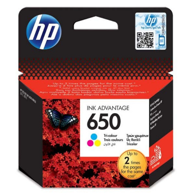 HP 650 CZ102AE цвят оригинална касета