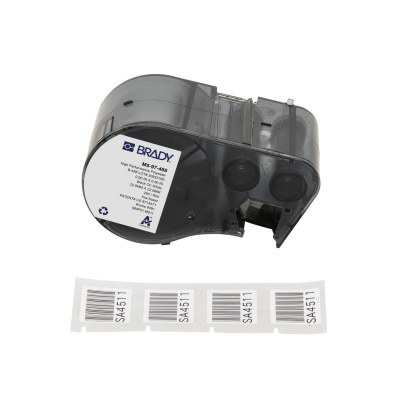 Brady M5-97-488 / 170887, 22.86 mm, Polyester, черно копиране / бял фон