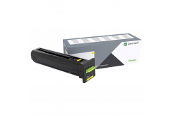 Lexmark 72K0X40 жълт (yellow) оригинален тонер