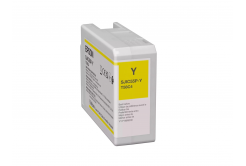 Epson SJIC55-Y C13T58C440 за ColorWorks, жълта (yellow) оригинална касета