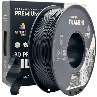 Smart Print FG-S26-E1, 3D филамент, PETG, 1,75mm, 1000g, Черен (Black)