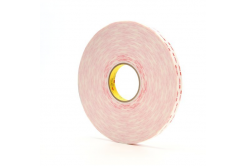 3M VHB 4932-P, 25 мм x 33 м, бяла двустранно лепяща акрилна лента, дебелина 0,64 мм