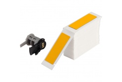 Brady M6-09-7593-YL / 312125, Етикети за подмяна на гравирани табели, 25 mm x 75 mm
