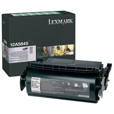 Lexmark 12A5845 черен (black) оригинален тонер