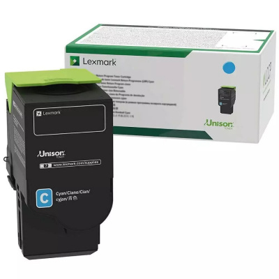 Lexmark 75M20C0 лазурен (cyan) оригинален тонер