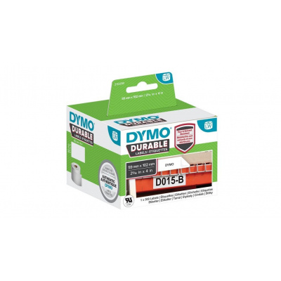 Dymo 2112290, 102мм x 59мм, транспортен, бели полипропиленови етикети