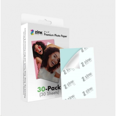 Polaroid Zink Media ZINKPZ2X320, 2x3", 30 бр, фотохартия