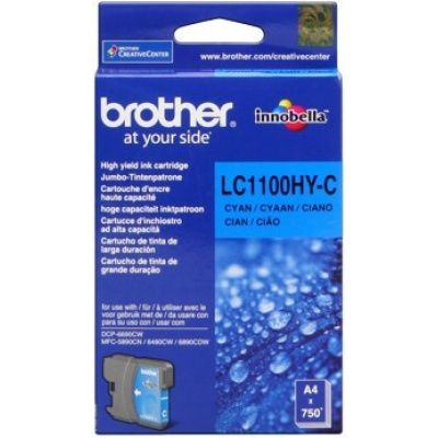 Brother LC-1100HYC циан (cyan) оригинална касета