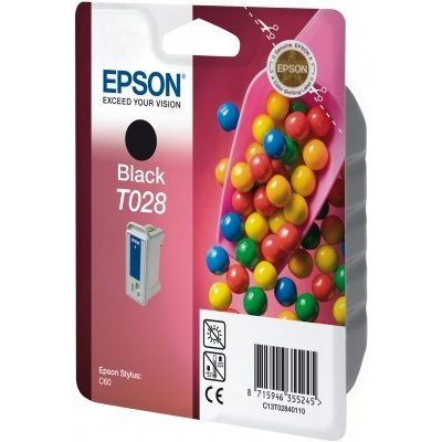 Epson T028401 черен (black) оригинална касета